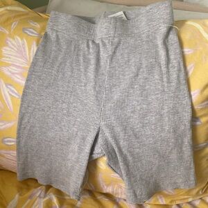 *NEW* Gray bike shorts size small